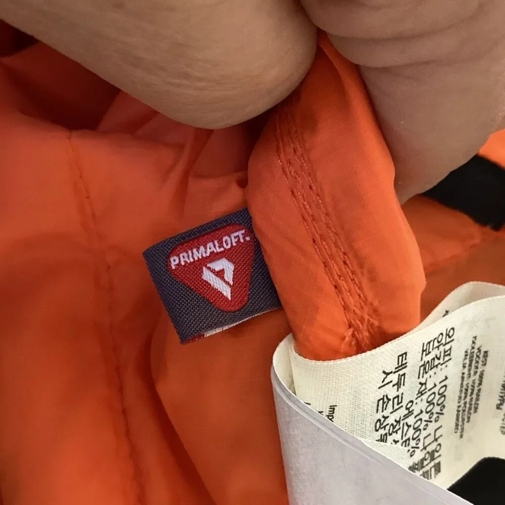 Filson Ultralight Vest Lightweight Quilted Flame Orange Sz XXL Hunting Primaloft